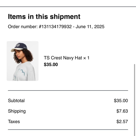 Taylor Swift Crest Hat - Picture 4 of 4